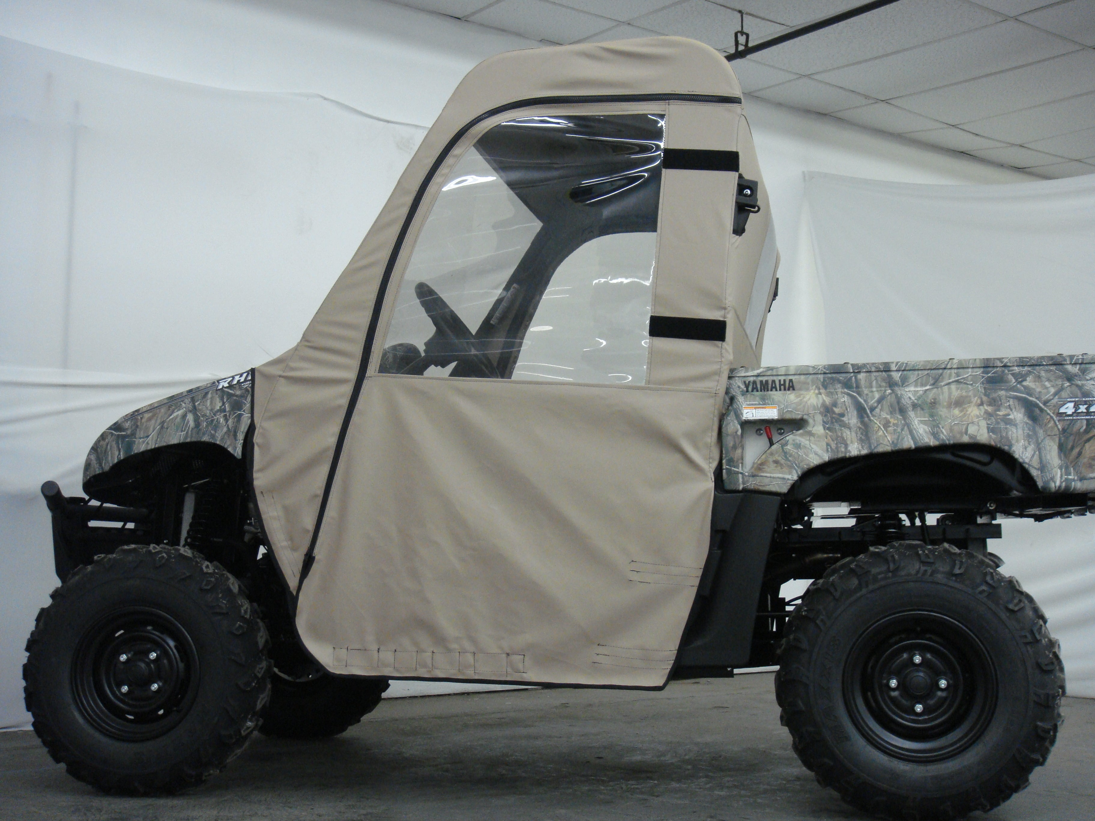 Yamaha Rhino - Full Cab Enclosure with Vinyl Windshield (Full Doors)