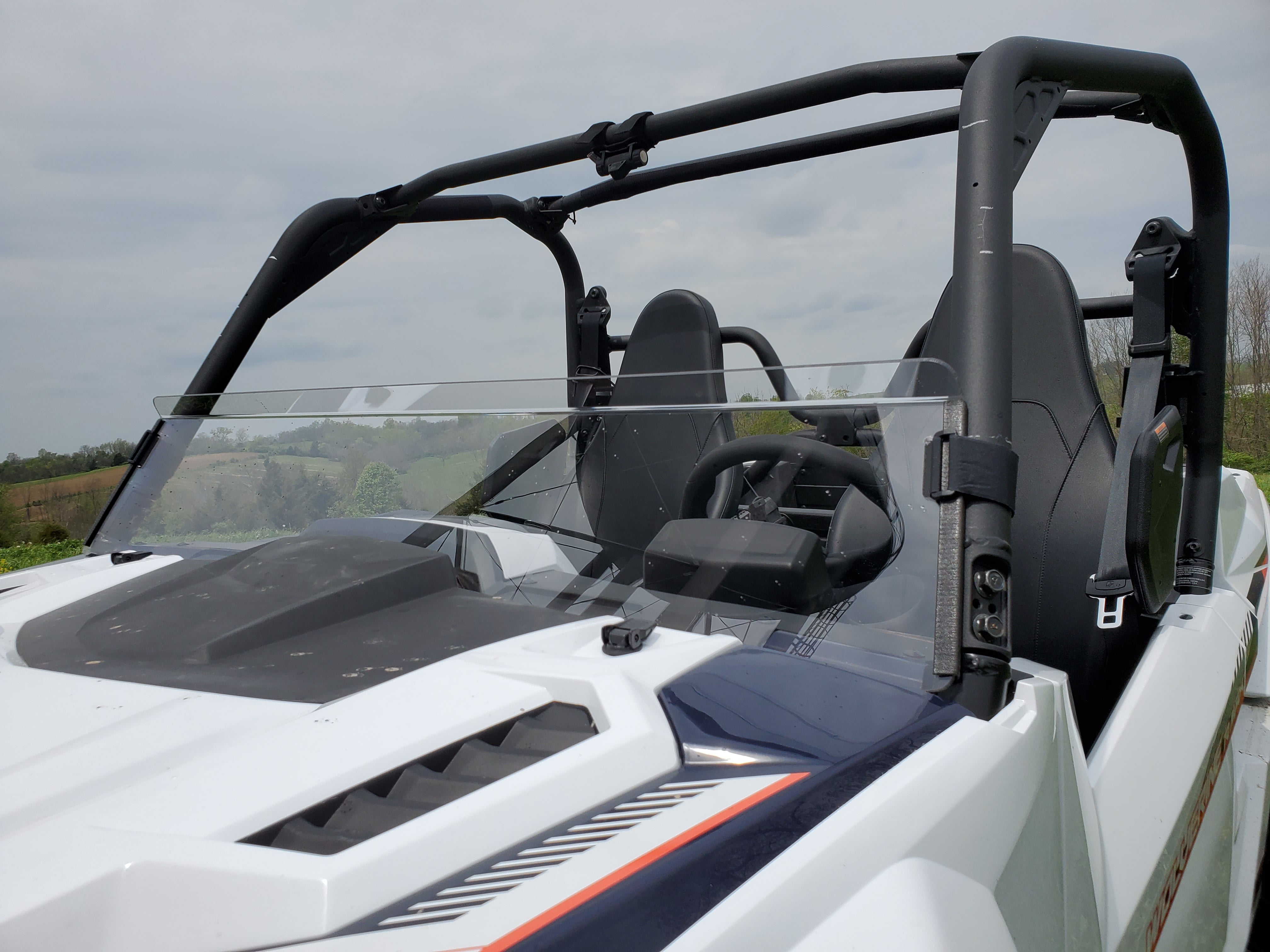 Yamaha Wolverine RMAX 4-1000 - Half Windshield w/Scratch Resistant Option