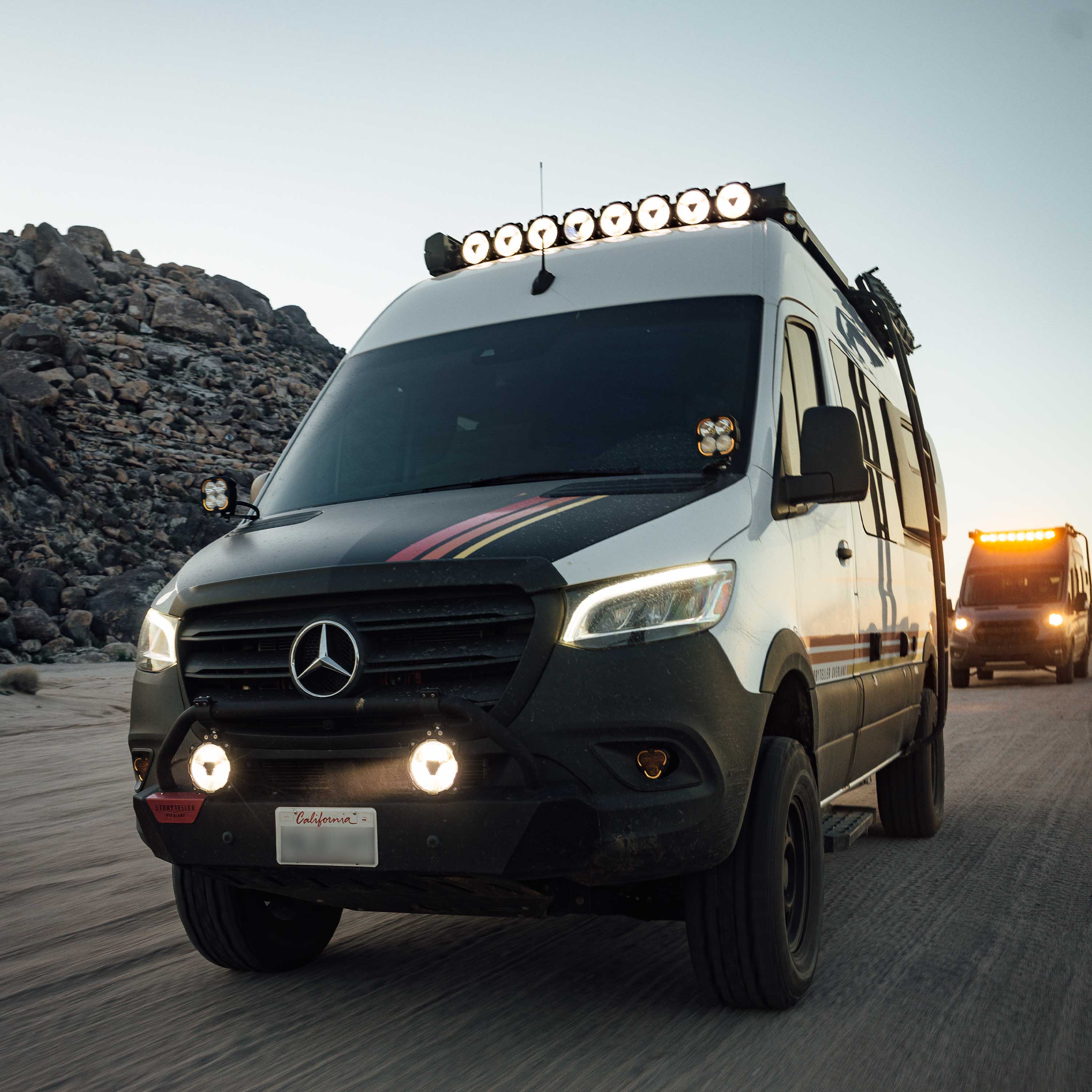 Gravity® Titan™ 6" LED - Pair Pack - SAE Driving Beam - #91405