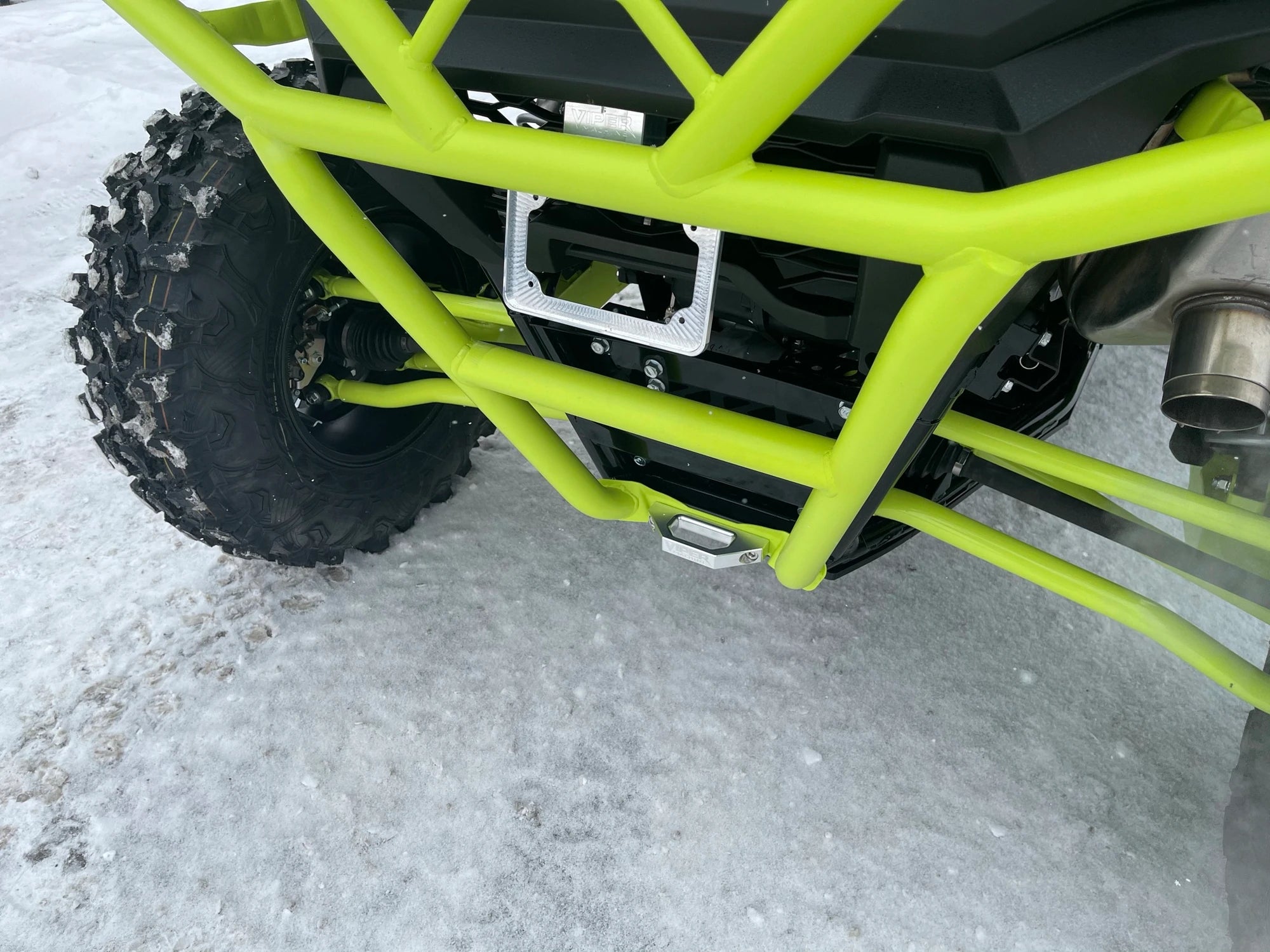 KRX 1000 Billet Tow Points (wide profile) - G Life UTV Shop Parts
