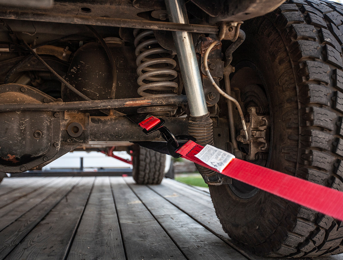 SpeedStrap 2″ X 30″ AXLE STRAP W/ D-RINGS