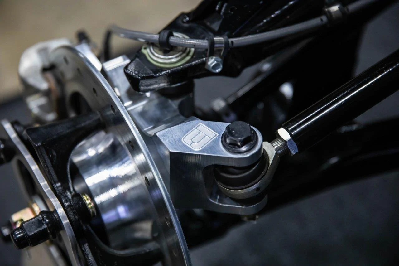 CAPPED CAN-AM X3 BILLET FRONT KNUCKLE/SPINDLE SET