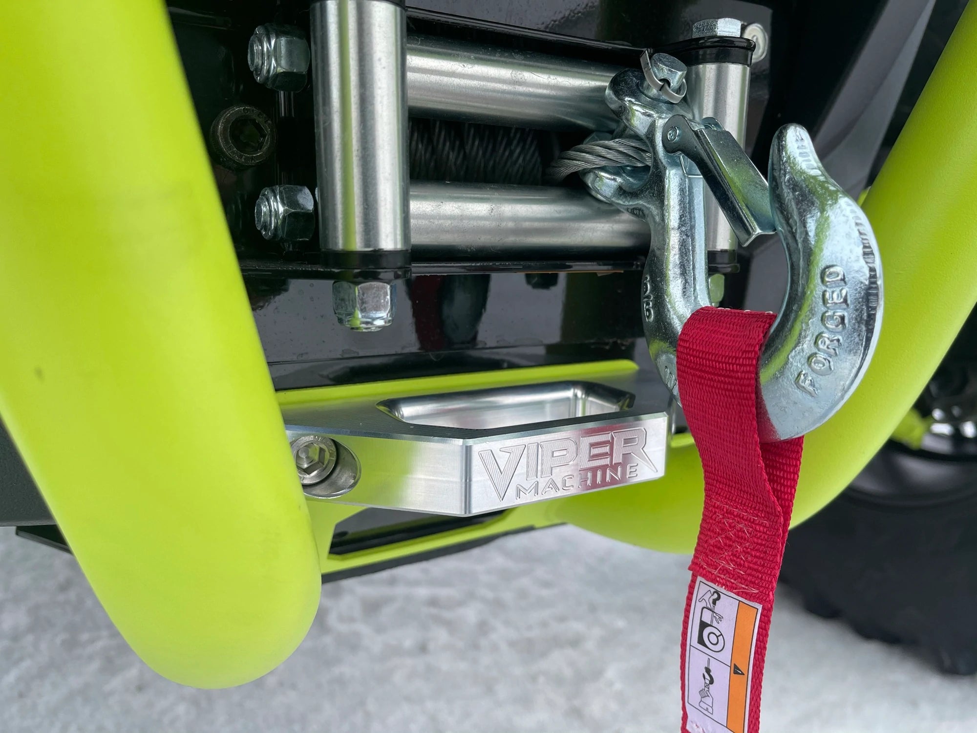 KRX 1000 Billet Tow Points (wide profile) - G Life UTV Shop Parts