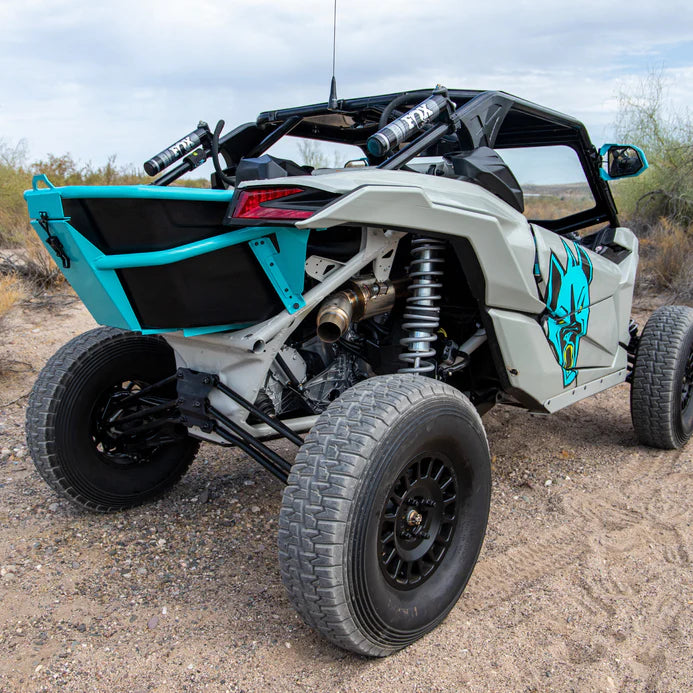 B2G Can Am X3 Rear Storage and Tire Rack