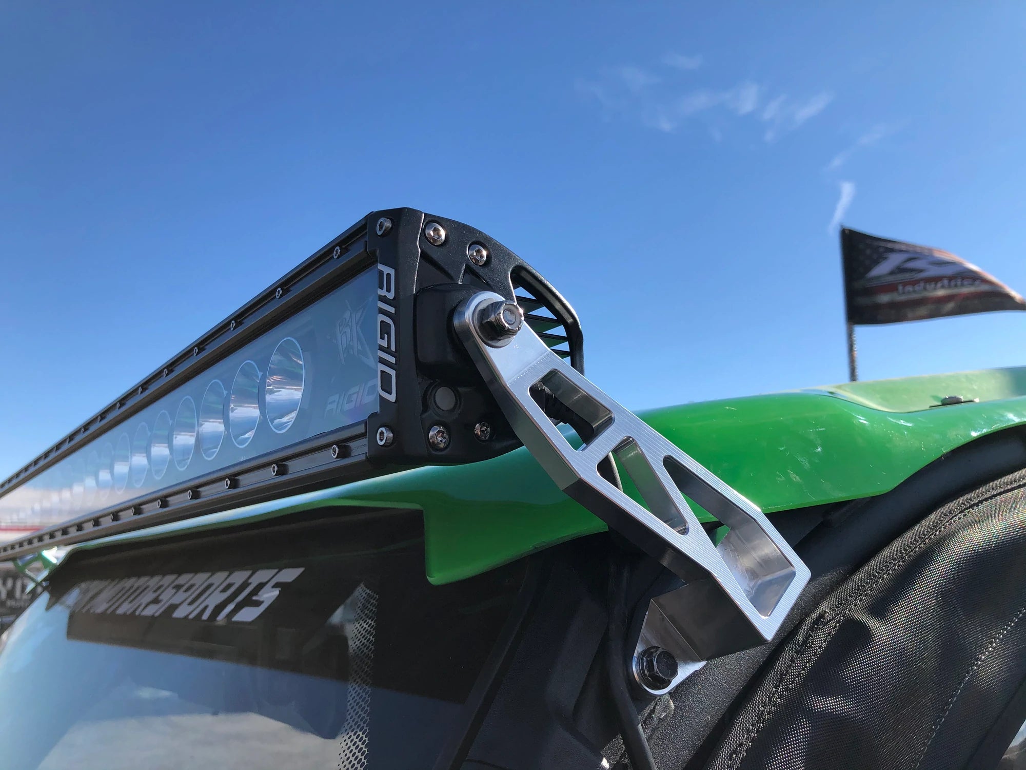 KRX 1000 Billet Light bar mount for RIGID 40" Light Bars - G Life UTV Shop Parts