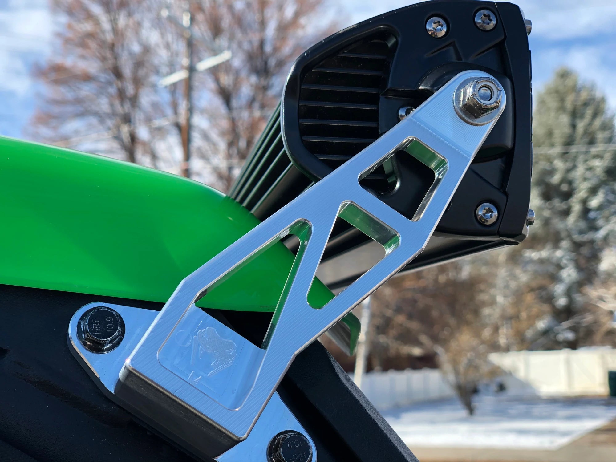 KRX 1000 Billet Light bar mount for RIGID 40" Light Bars - G Life UTV Shop Parts