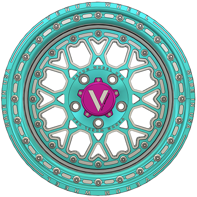 V-3 Beadlock UTV Wheels Lightweight Aluminum For Polaris RZR Pro R