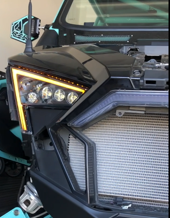 RZR Pro Headlights with Harness