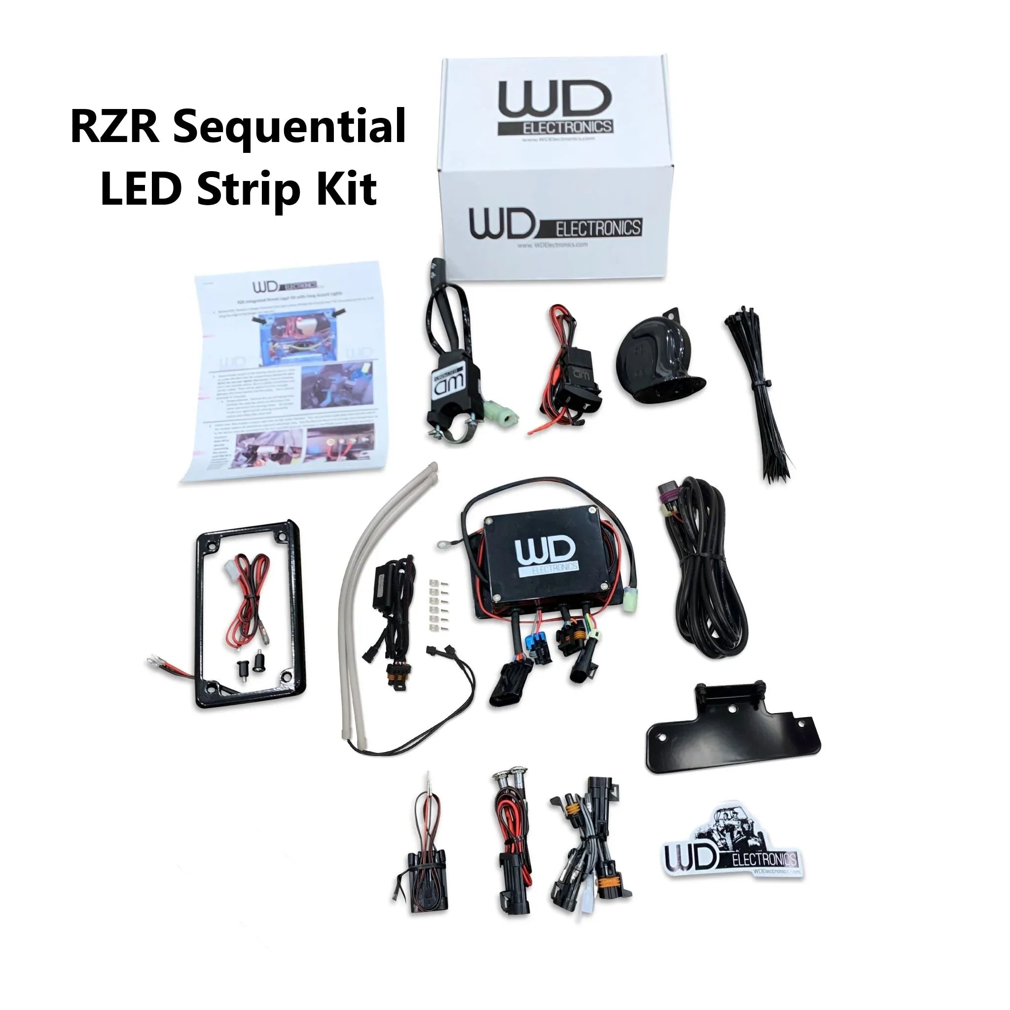 2014 Polaris RZR 1000- 4 Pin Sequential (TSK-1952) Turn Signal Kit