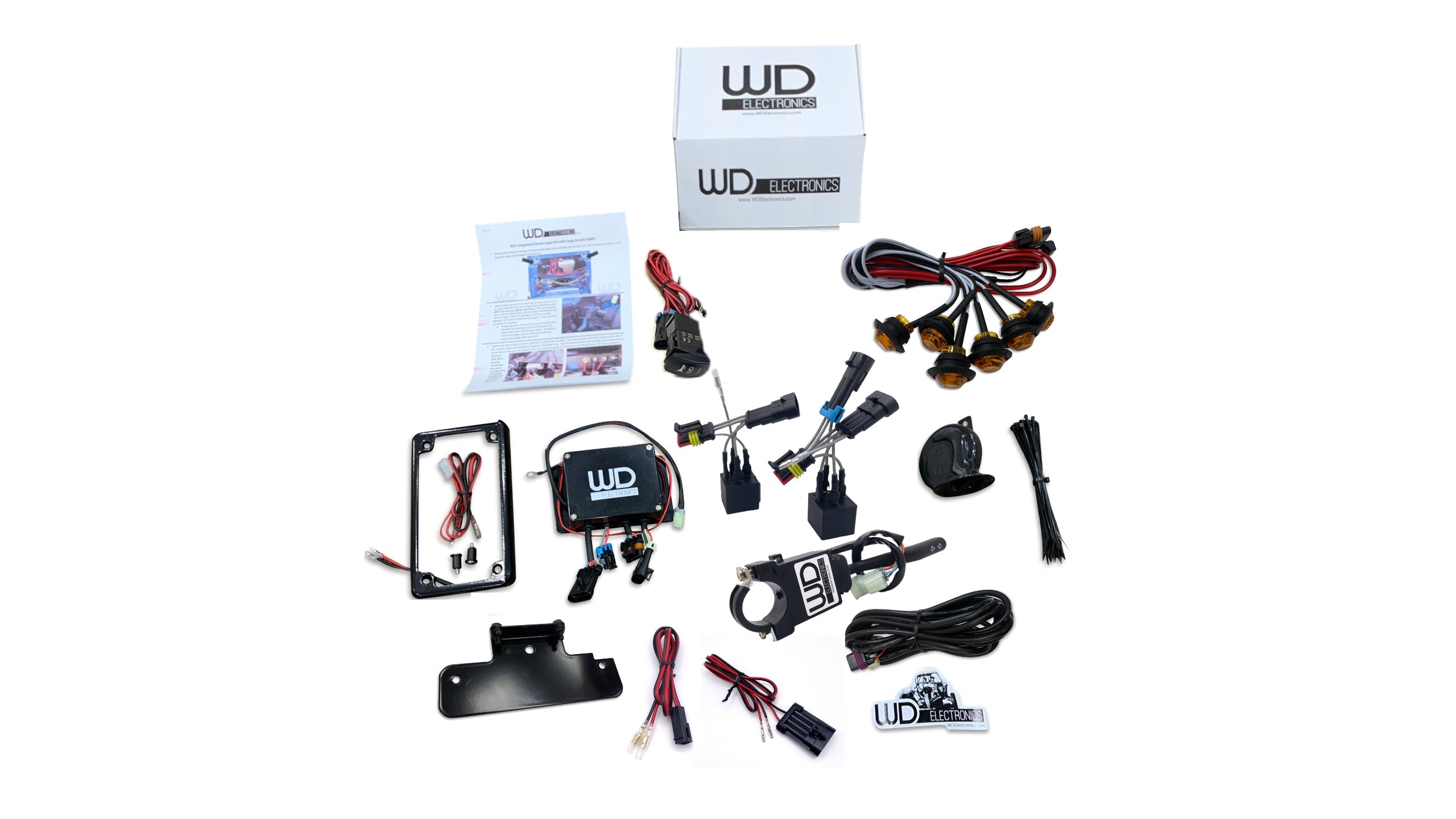 2019+ Can-AM BRP Trail/Sport Includes: 3x2 (TSK-1938) Turn Signal Kit