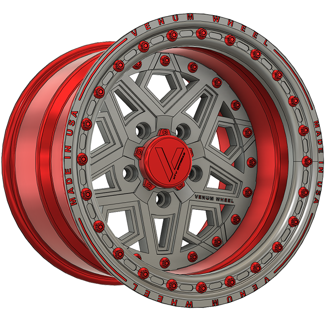 V-10 Beadlock UTV Wheels Lightweight Billet Aluminum For Polaris Pro R