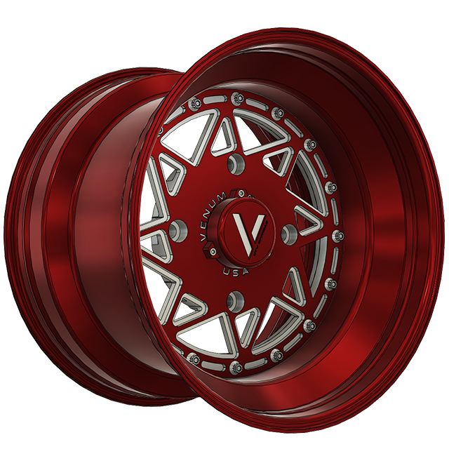 V-11 UTV Wheels Billet Aluminum Lightweight For Can Am Rzr Yxz