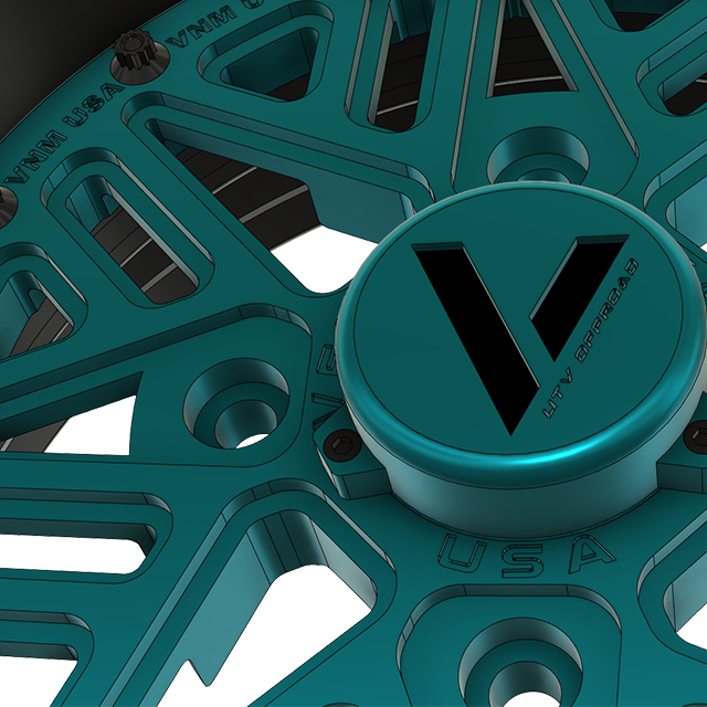 V-13 UTV Wheels Billet Aluminum Lightweight For Can Am RZR YXZ