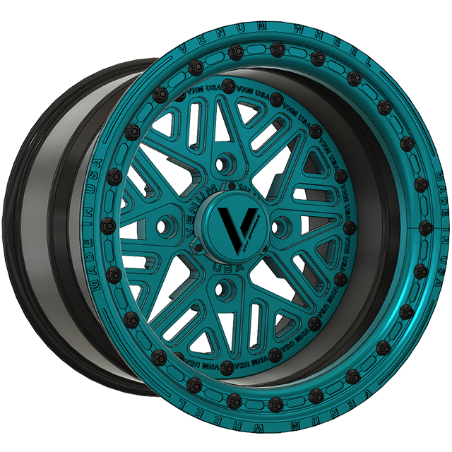 V-13 Beadlock UTV Wheels Lightweight Billet Aluminum For Can Am RZR YXZ