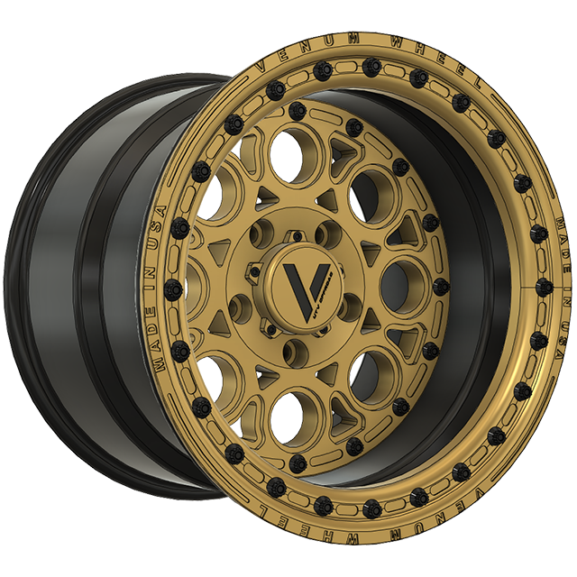 V-14 Beadlock UTV Wheels Lightweight Billet Aluminum For Polaris Pro R