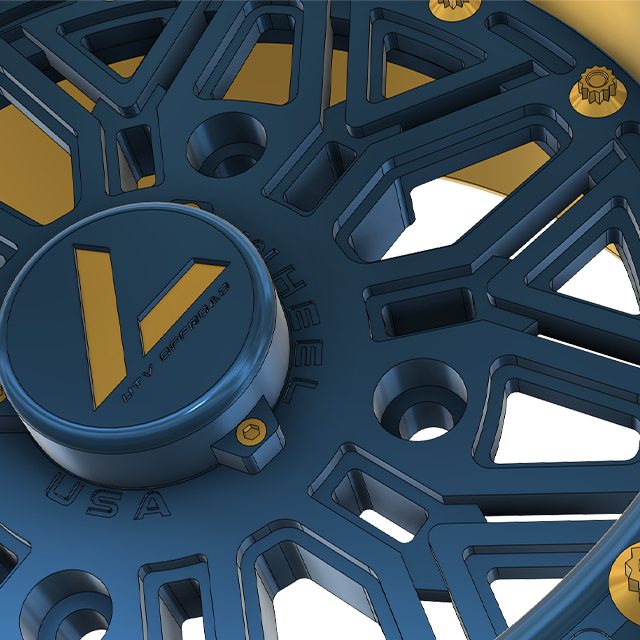 V-15 Beadlock UTV Wheels Lightweight Billet Aluminum For Can Am RZR YXZ