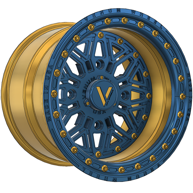 V-15 Beadlock UTV Wheels Lightweight Billet Aluminum For Can Am RZR YXZ