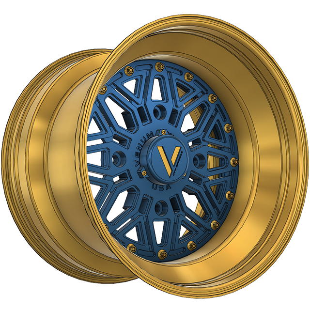 V-15 UTV Wheels Billet Aluminum Lightweight For Can Am Rzr Yxz