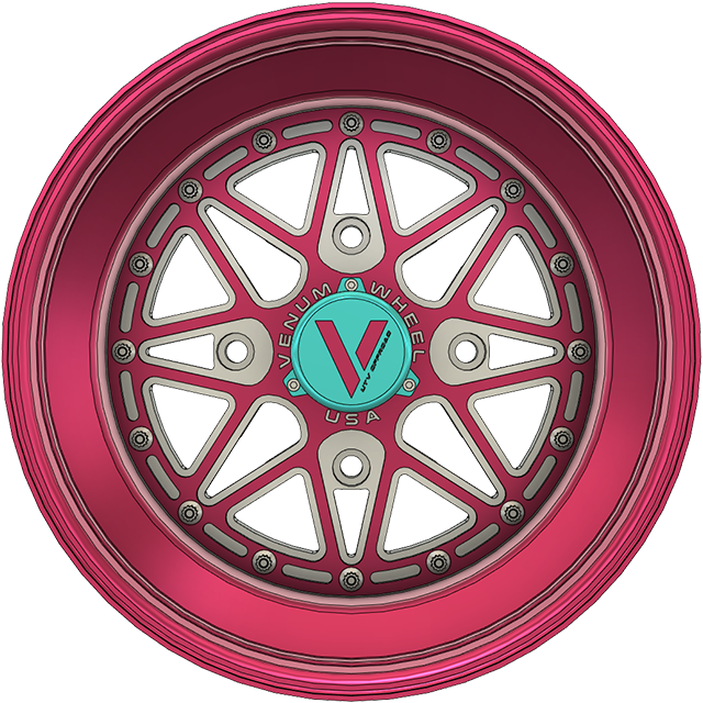 V-16 UTV Wheels Billet Aluminum Lightweight For Can Am RZR YXZ