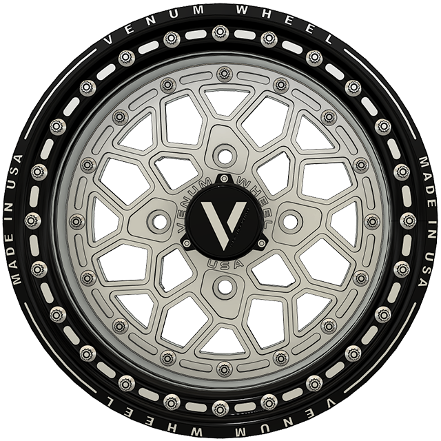 V-17 Beadlock UTV Wheels Lightweight Billet Aluminum For Can Am RZR YXZ
