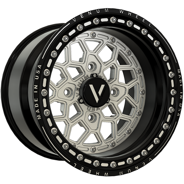 V-17 Beadlock UTV Wheels Lightweight Billet Aluminum For Can Am RZR YXZ