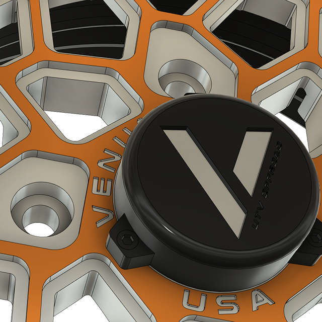 V-17 UTV Wheels Billet Aluminum Lightweight For Can Am RZR YXZ