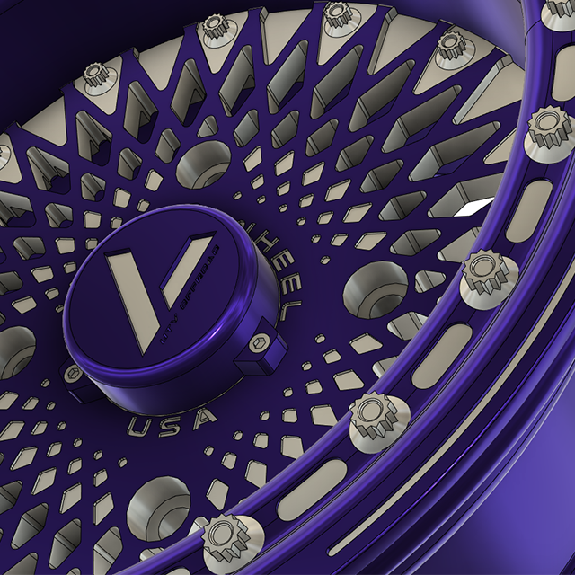 V-5 Beadlock UTV Wheels Lightweight Billet Aluminum For Can Am RZR YXZ