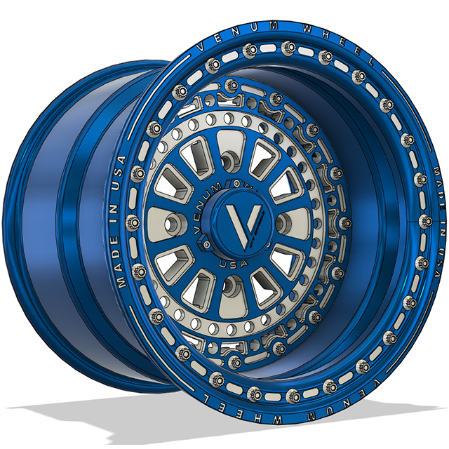 V-7 Beadlock UTV Wheels Lightweight Billet Aluminum For Can Am RZR YXZ