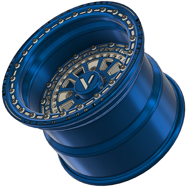 V-7 Beadlock UTV Wheels Lightweight Billet Aluminum For Can Am RZR YXZ