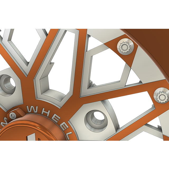 V-8 UTV Wheels Billet Aluminum Lightweight For Can Am Rzr Yxz