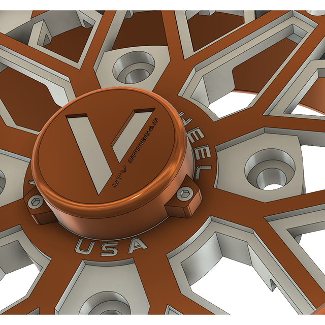 V-8 Beadlock UTV Wheels Lightweight Billet Aluminum For Can Am RZR YXZ