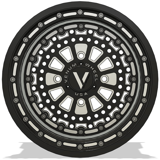 V-7 Beadlock UTV Wheels Lightweight Billet Aluminum For Can Am RZR YXZ
