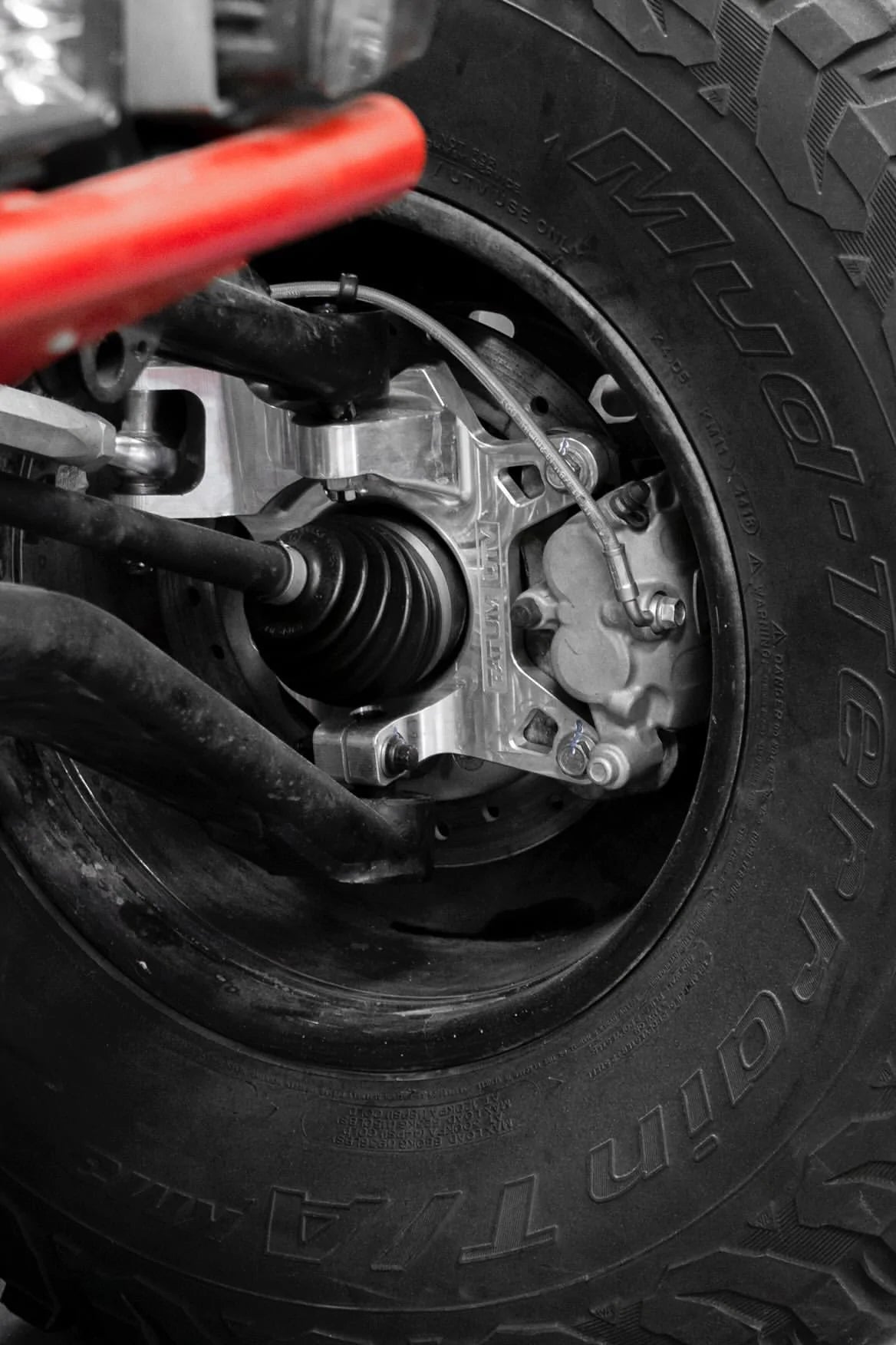 CAPPED CAN-AM X3 BILLET FRONT KNUCKLE/SPINDLE SET