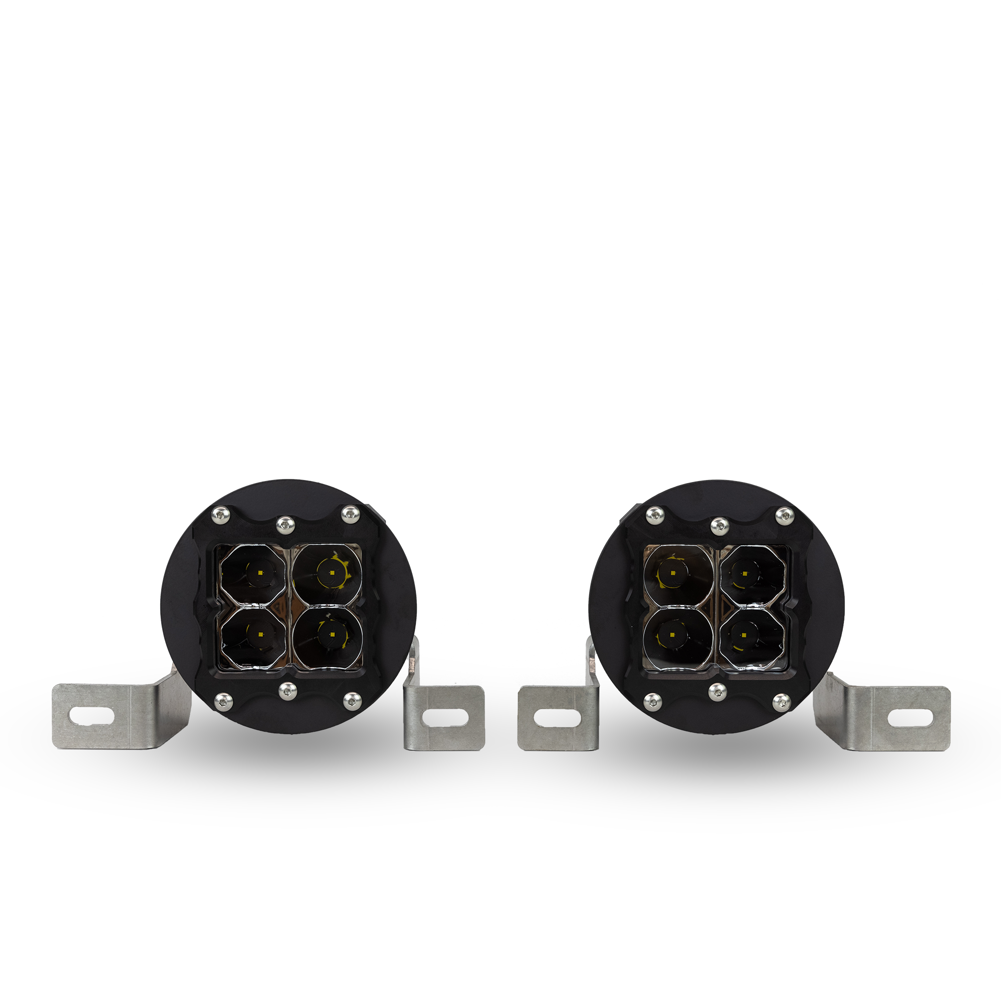 led fog light kit for a jeep JL/JT Sport/Sport S/Islander with clear lens