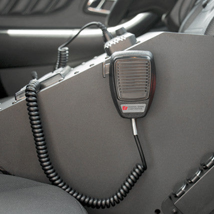 Magnetic Microphone Hang Up In Use