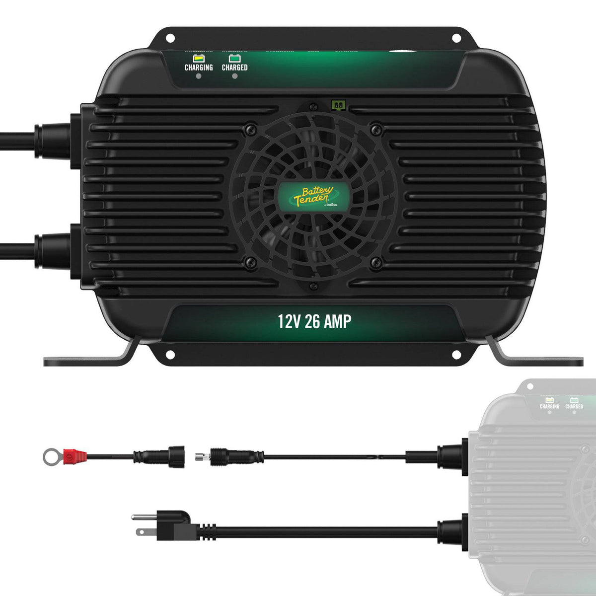 PowerPlus 12V 26 Amp Battery Charger and Maintainer