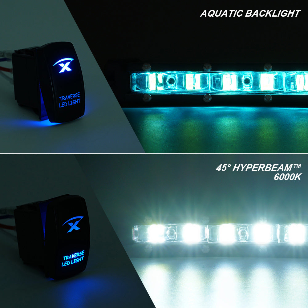 LED Light Bar On Off