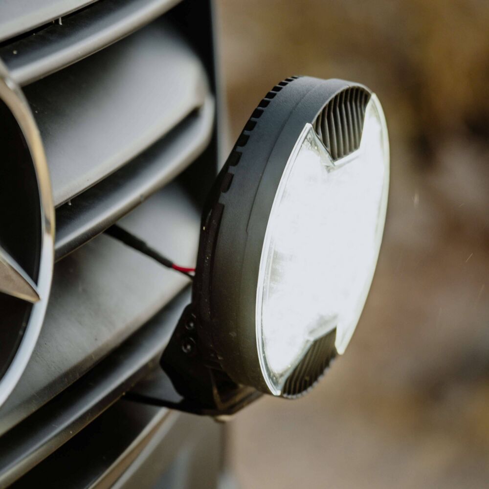 Bracket Set - Grill Mount Light Brackets - 2019-2022 Mercedes Sprinter Van - # 73442