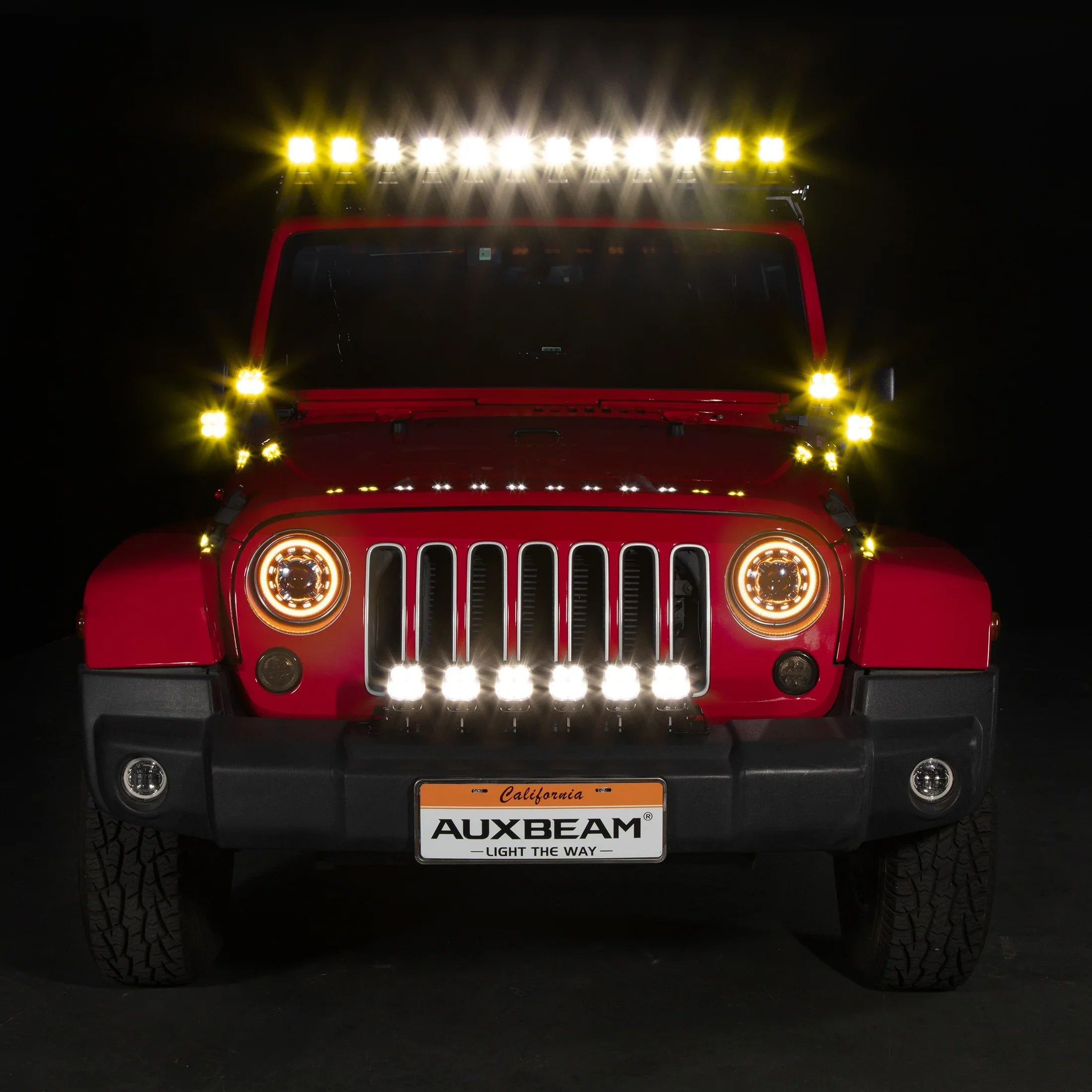 Color Play Series 3 Inch 116W RGB LED Pod Lights Off Road Lights With 8 Backlight Options