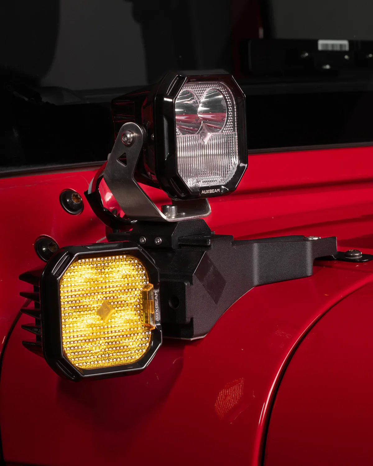 Color Play Series 3 Inch 116W RGB LED Pod Lights Off Road Lights With 8 Backlight Options