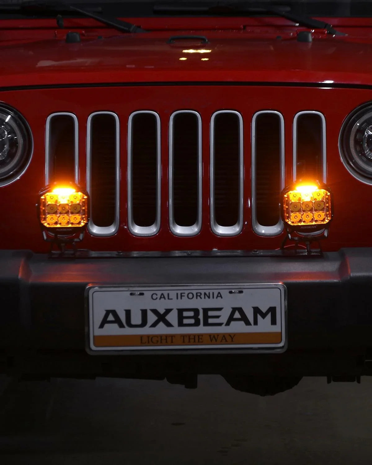 V-MAX Series | 5 Inch 168W 16440LM Spot Beam Side Shooter LED Round Pod Lights with Amber DRL
