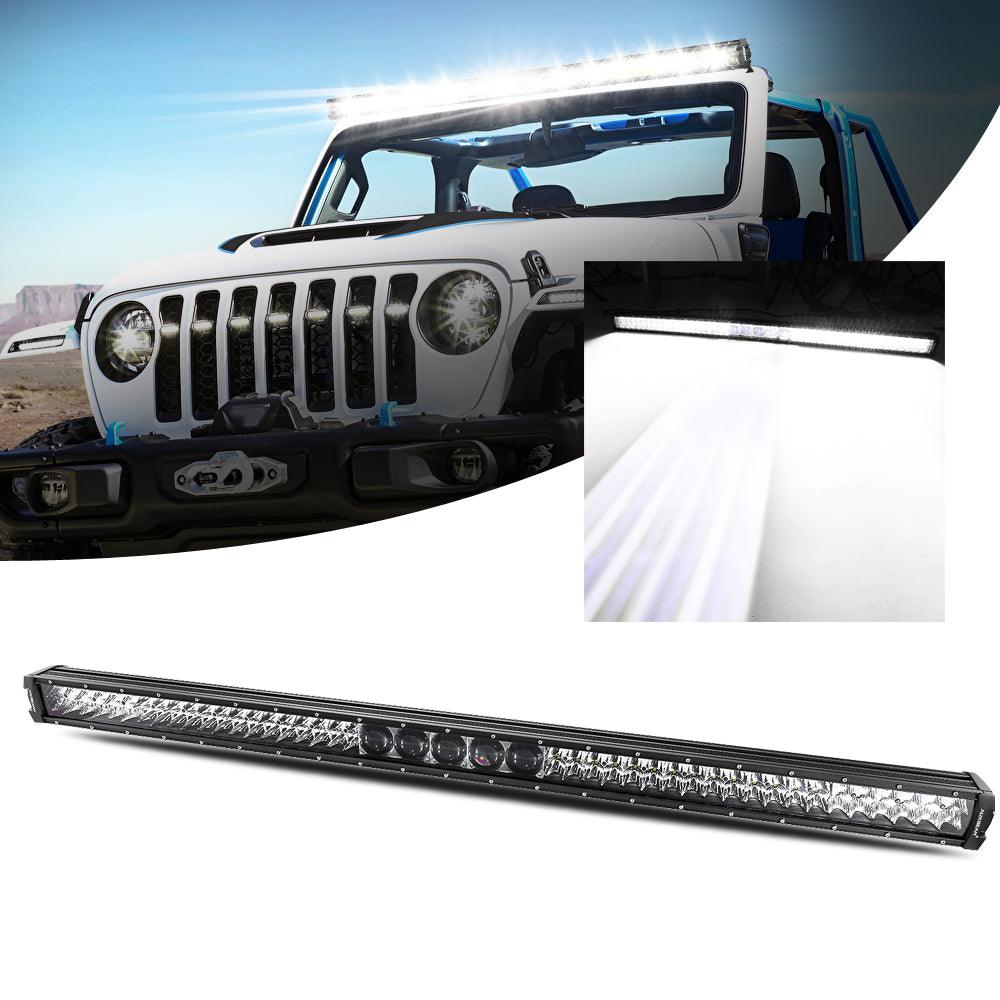 5D-PRO Series 12 Inch/22 Inch/32 Inch/42 Inch/52 Inch Spot LED Light Bar with 5D Projectors