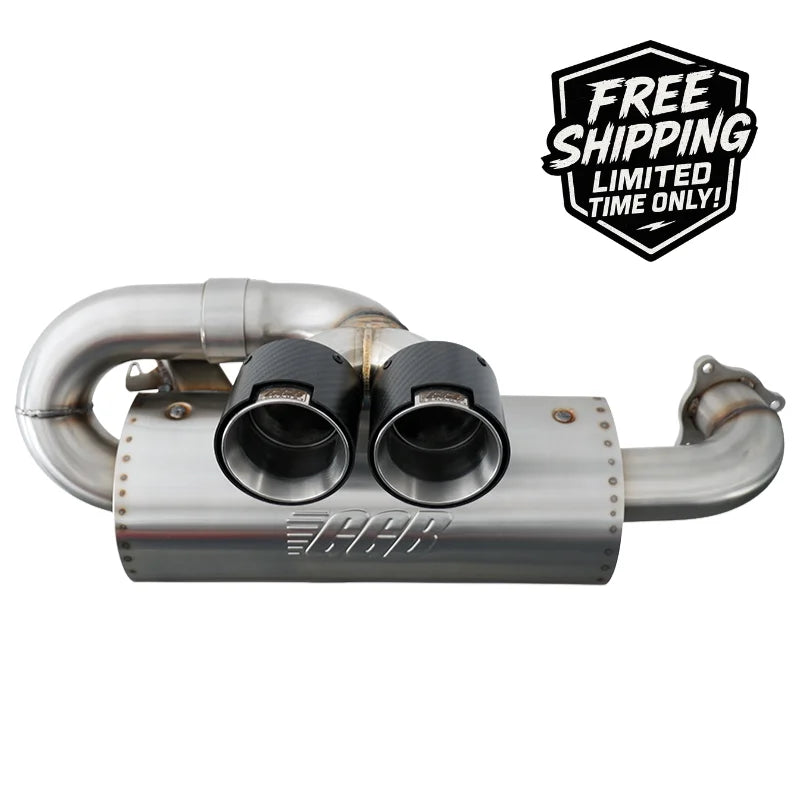 2020-2025 Polaris RZR Pro XP/XP4 Turbo Center Exit Sport Pro Dual Tip Muffler