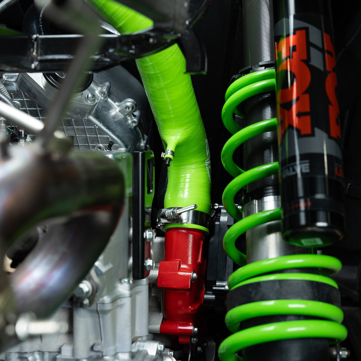 Evolution Powersports - Turbo Accessories - EVP Silicone Charge Tube for Kawasaki Teryx H2