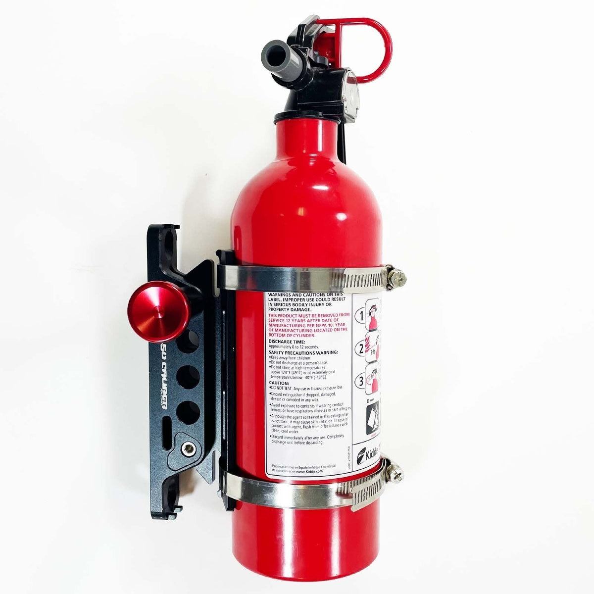 Quick Release Fire Extinguisher Mount