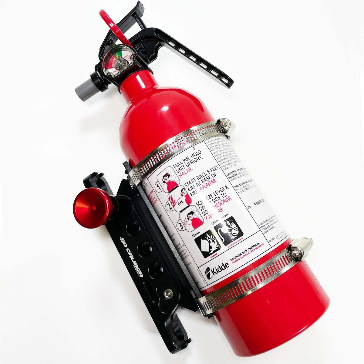 Quick Release Fire Extinguisher Mount