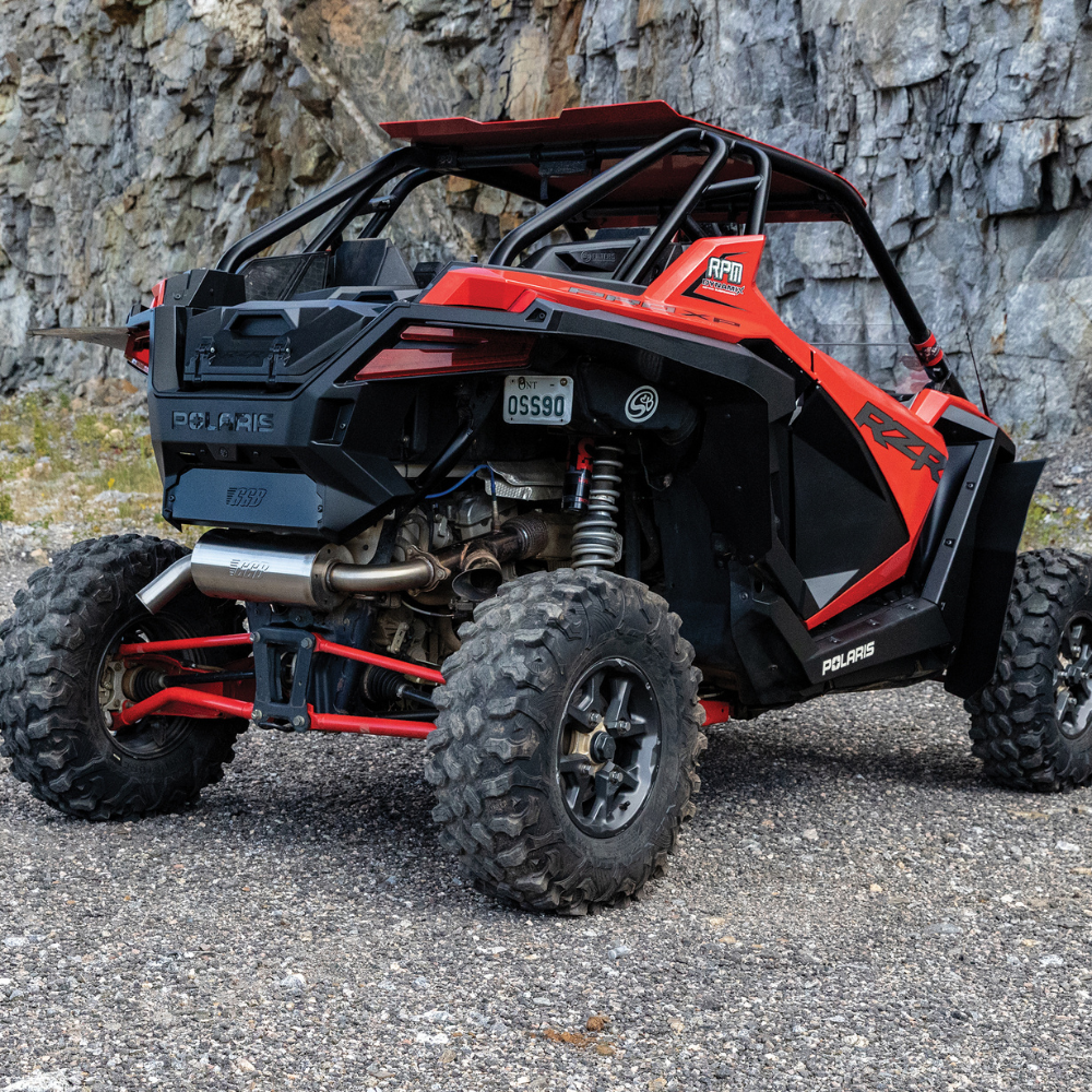 2020-2025 Polaris RZR Pro XP/XP4 Turbo Trail Muffler