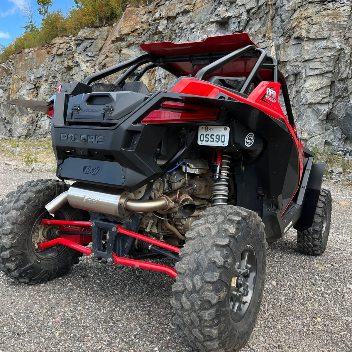 2020-2025 Polaris RZR Pro XP/XP4 Turbo GGB Sport Muffler