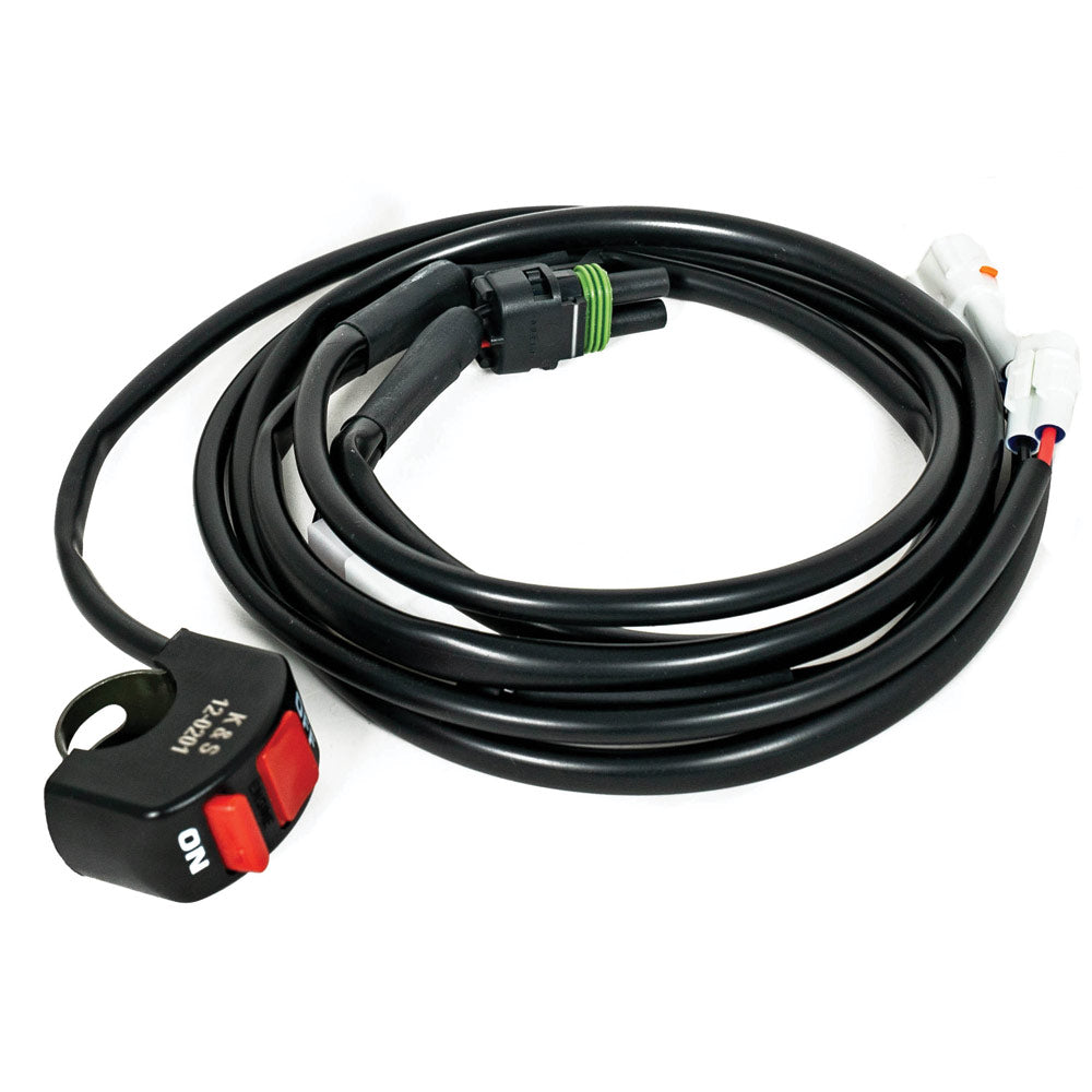 Suzuki EFI Headlight Wiring Harness w/ Switch fits 10-16 RMZ250, 08-16 RMZ450 Baja Designs
