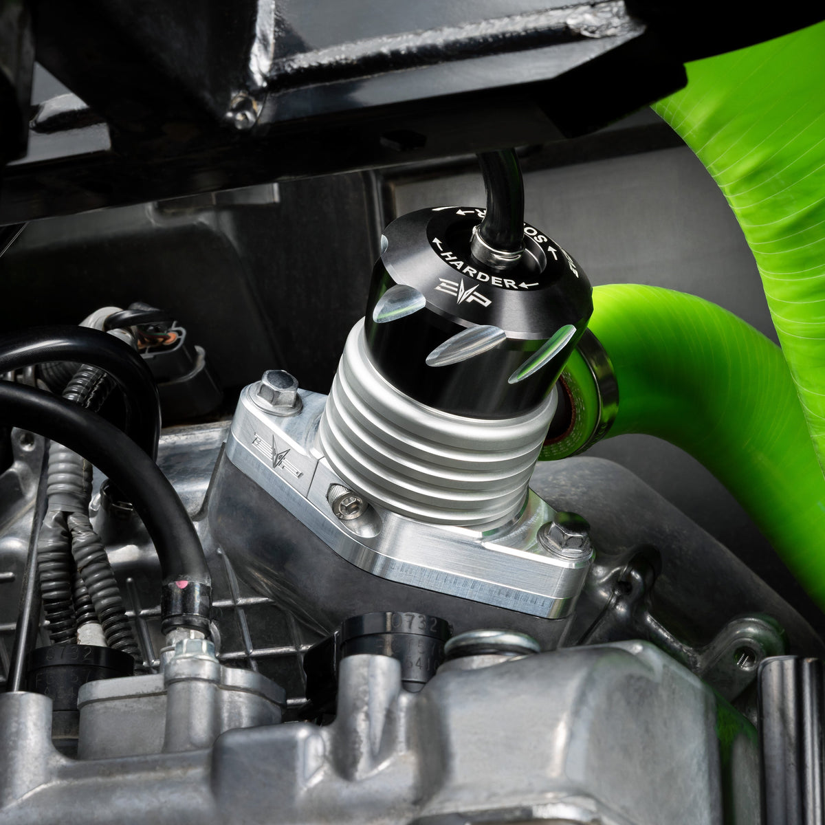 Evolution Powersports - Turbo Accessories - EVP Billet Boost Recirculating Valve (BRV) for Kawasaki Teryx H2